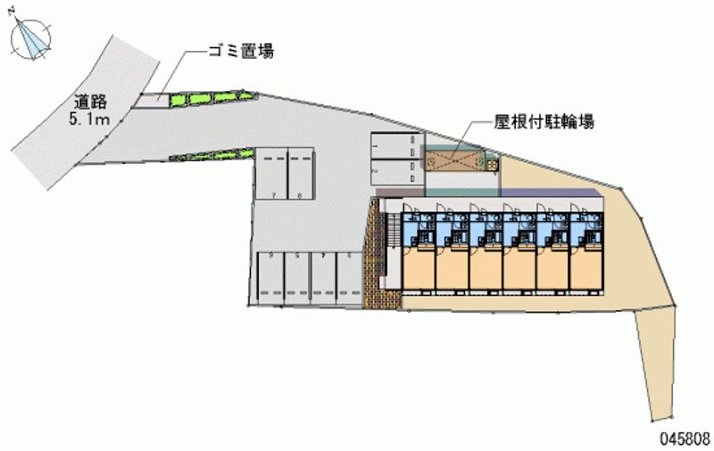 レオパレスブル瀬田 月極駐車場