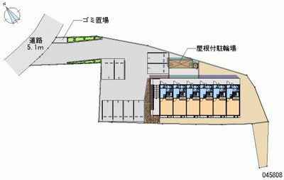 レオパレスブル瀬田 月極駐車場