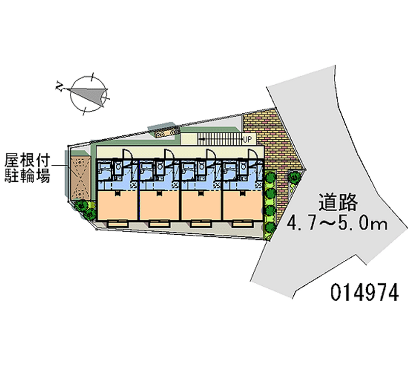 レオパレスエクセレント 区画図