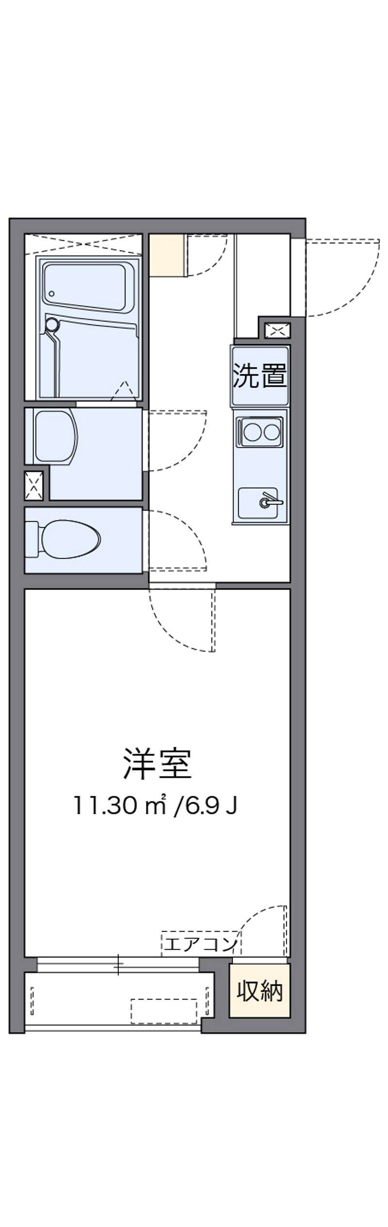 クレイノエスペランサ 間取図