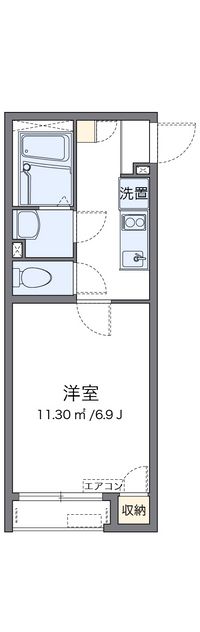 クレイノエスペランサ 間取り図