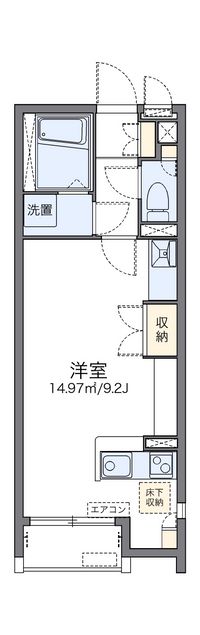 レオネクスト１８番館 間取り図