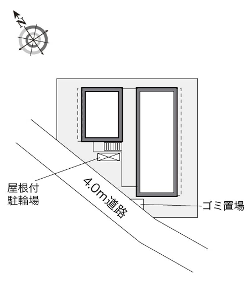 レオパレスレルヒェ 配置図
