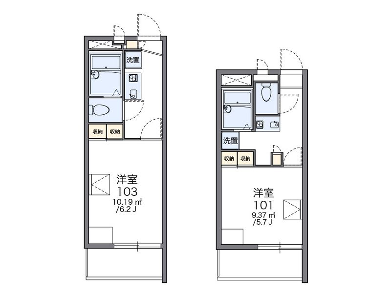 レオパレスＺｅｐｈｙｒ 間取図