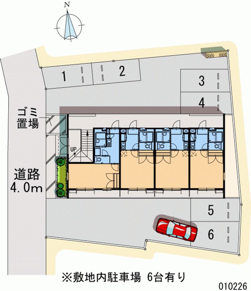 レオパレスルミエール 月極駐車場