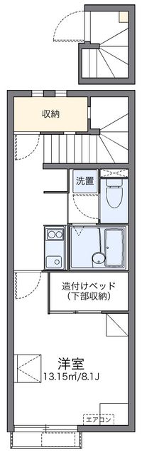 レオネクストＲ＆ＡⅡ 間取り図