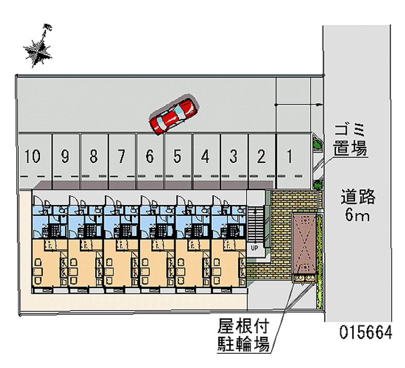 15664 Monthly parking lot