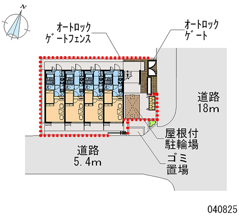 レオパレスプレシャス 区画図