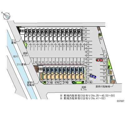 37007 Monthly parking lot