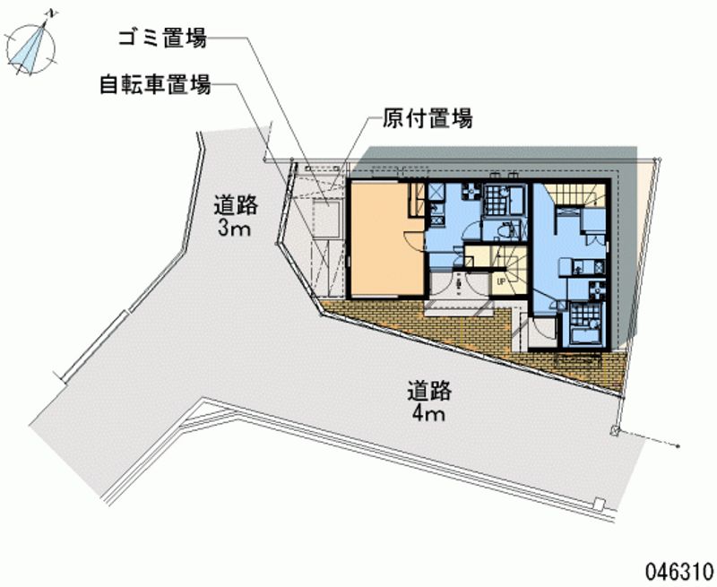 レオネクスト永田せいわ 区画図