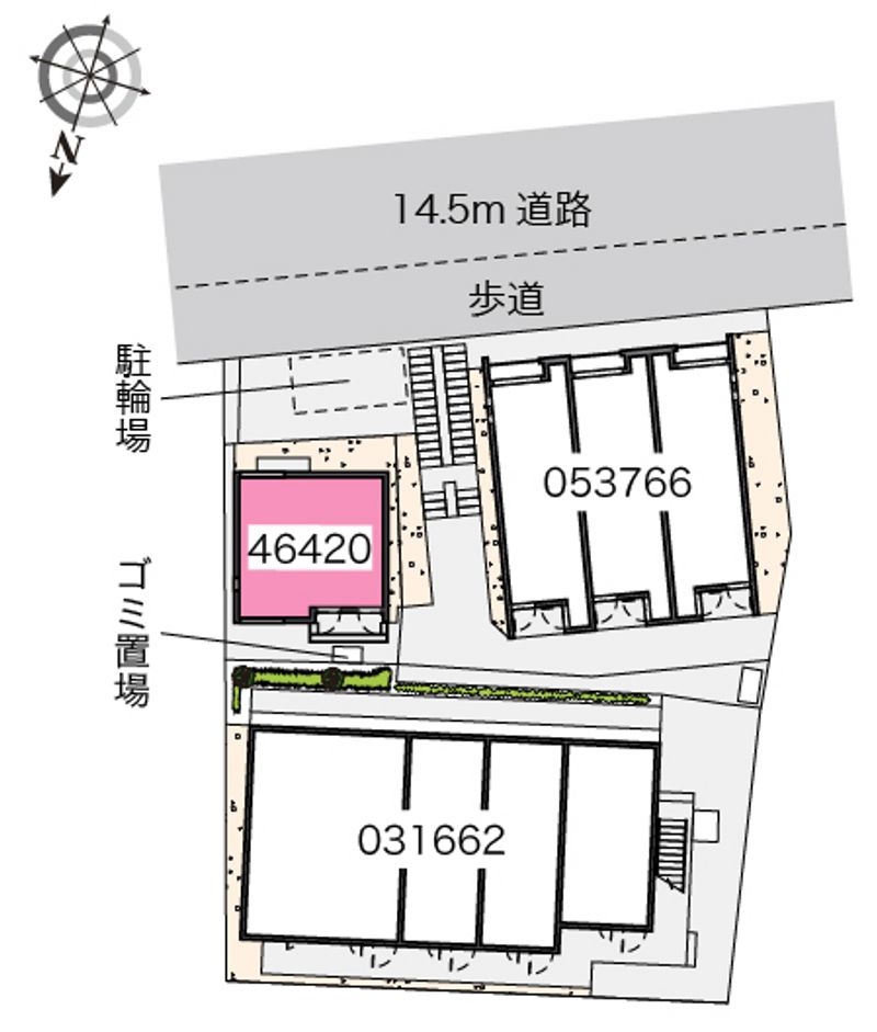 レオネクストソレイユ籠池 配置図