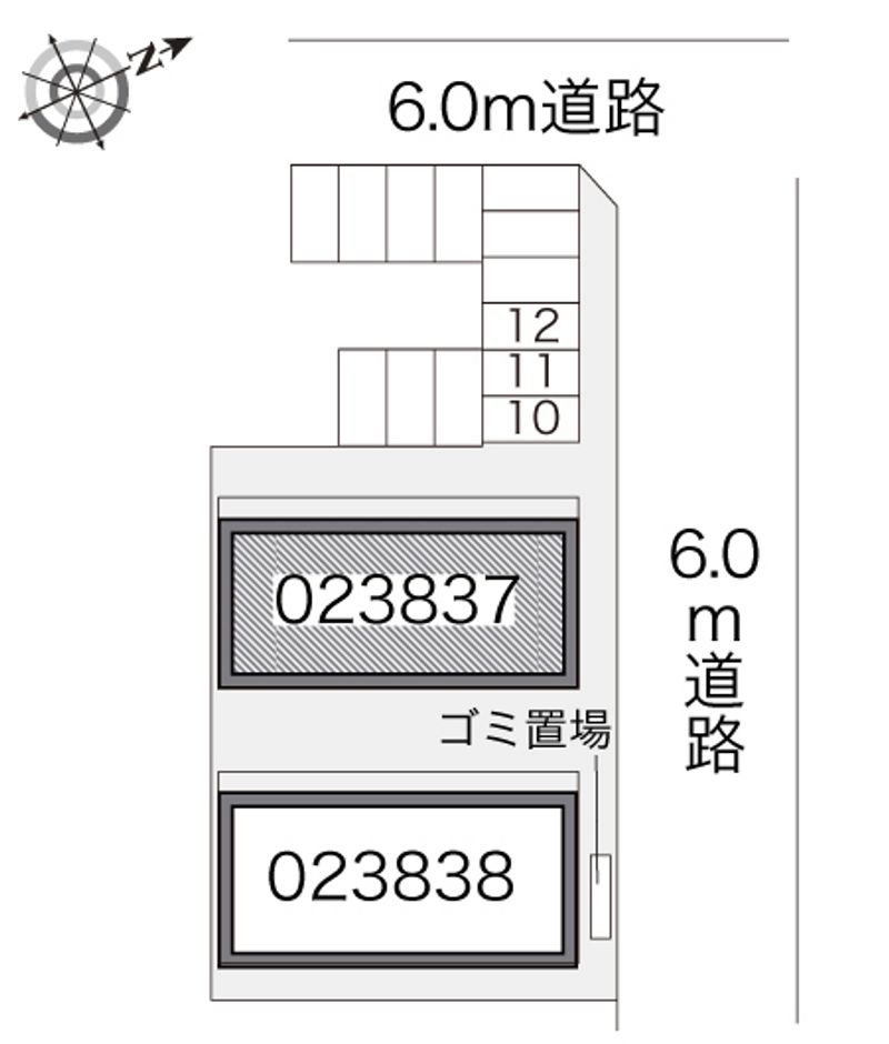 レオパレスヴェール 駐車場
