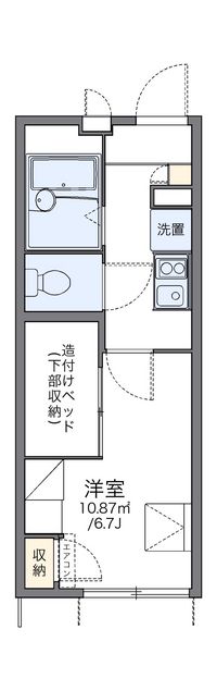 レオパレスセレーヌ新高円寺 間取り図