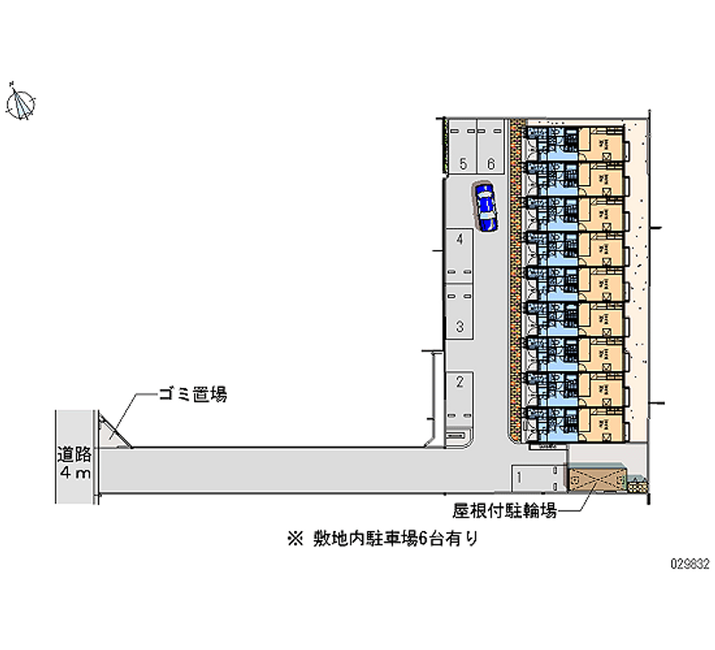 29832月租停車場