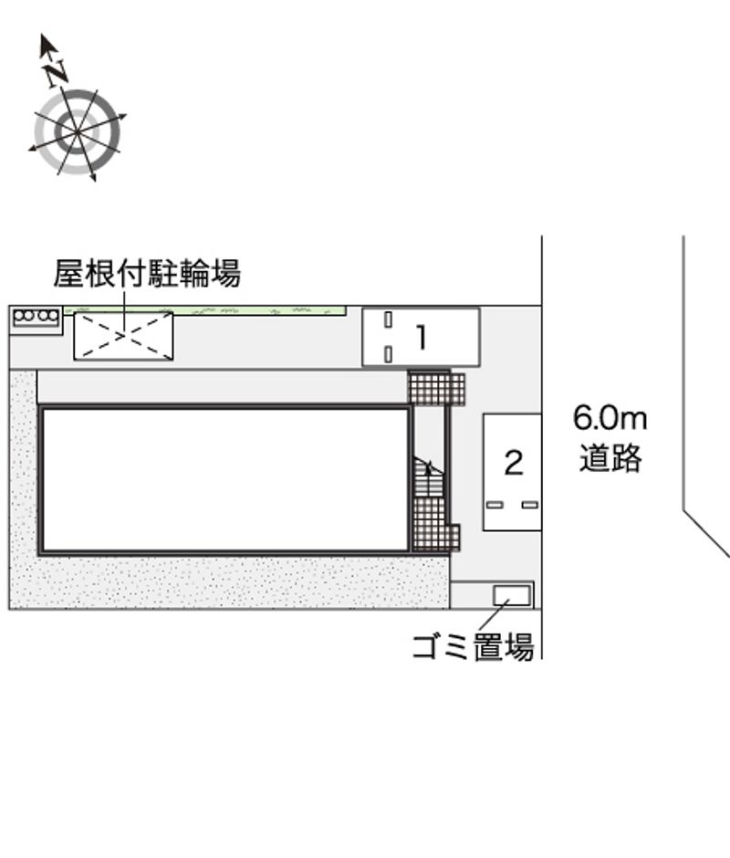 レオパレスラングシェーン 配置図