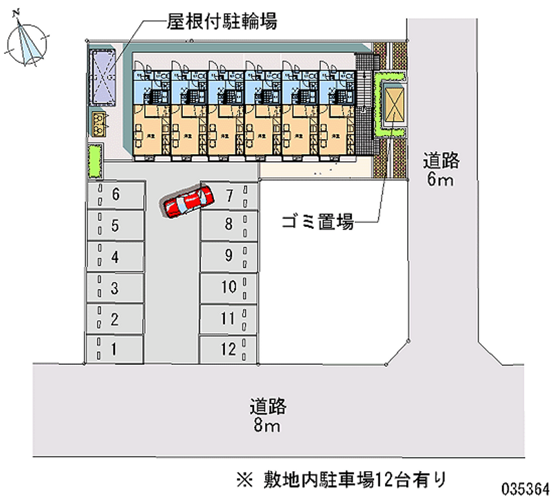 35364 Monthly parking lot