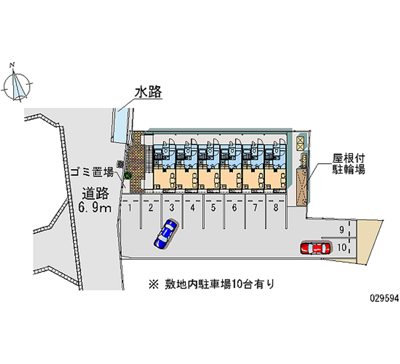 29594 Monthly parking lot