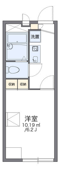 レオパレス高幡 間取り図