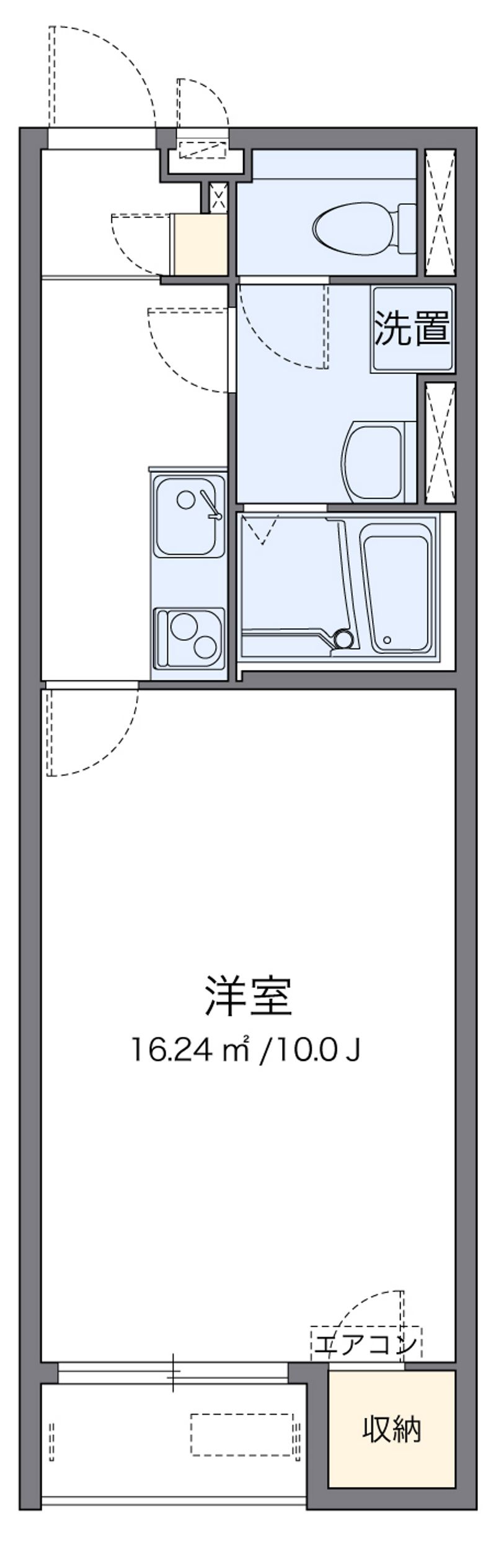 クレイノアルページュ 間取図