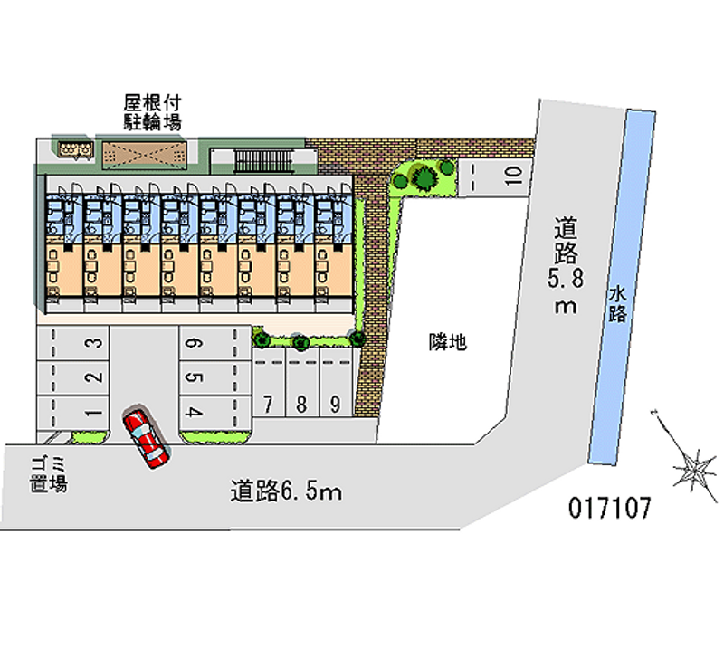 レオパレスＫＡＴＯＨ 月極駐車場