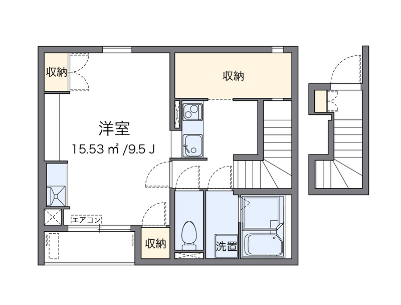ミランダグリーンビレッジⅢ 間取図