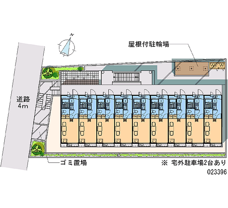 23396月租停車場