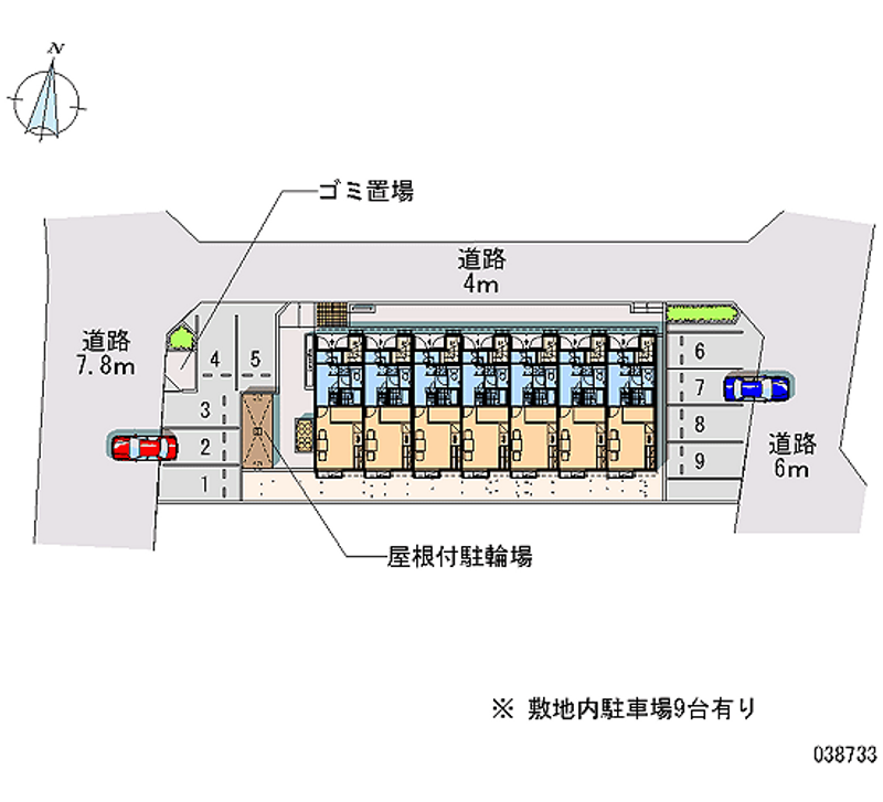 38733月租停車場