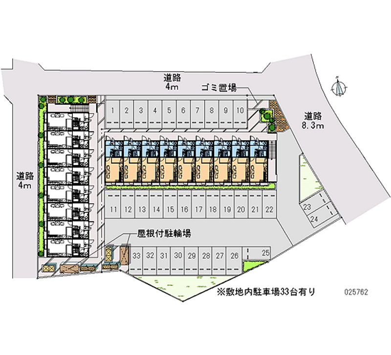 25762月租停车场