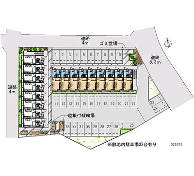 25762 Monthly parking lot