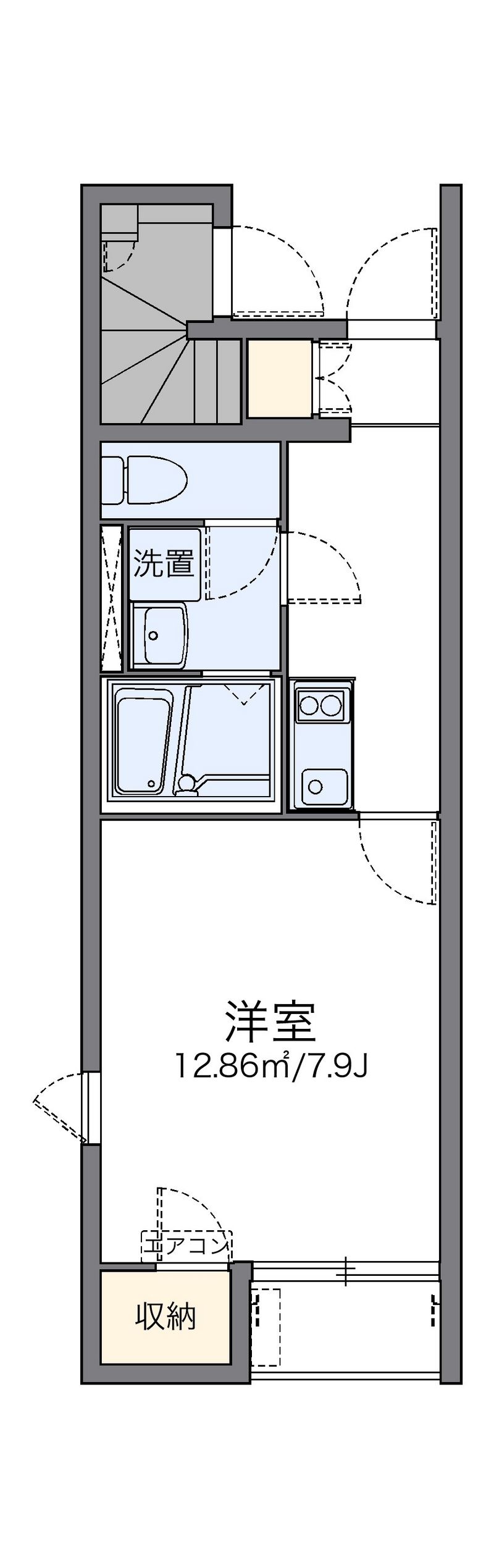 レオネクスト西河原 間取図