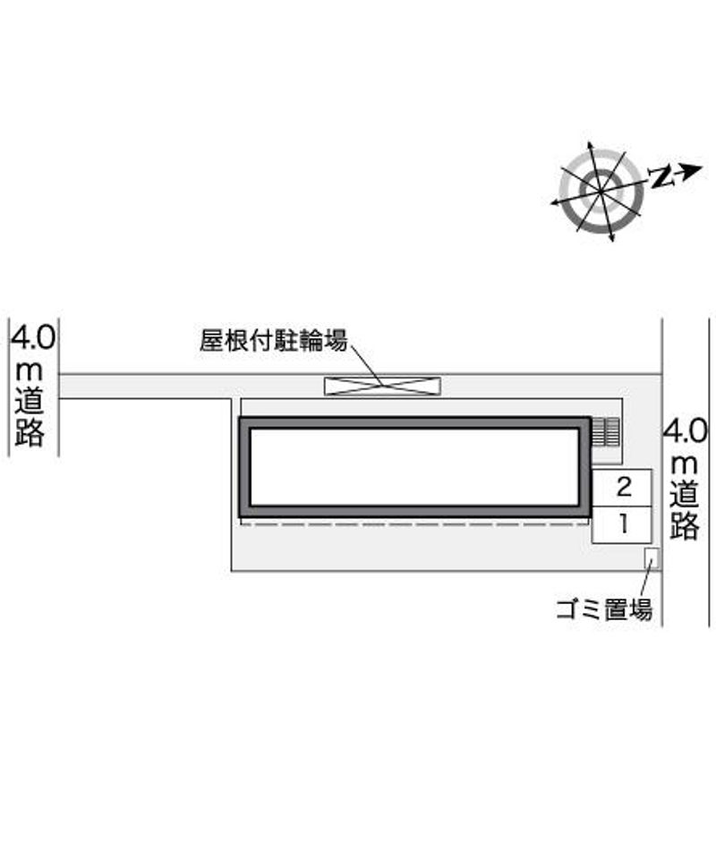 レオパレス薩摩プロヴァンス 配置図