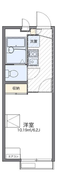 レオパレス今福 間取り図