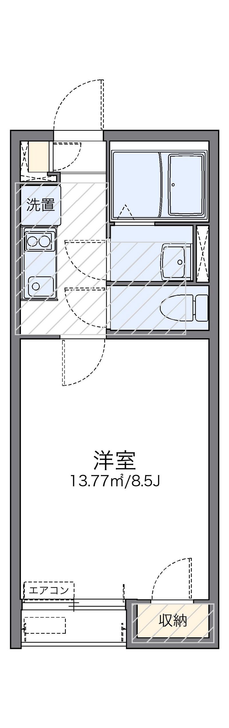 レオネクストアルソーレ 間取図