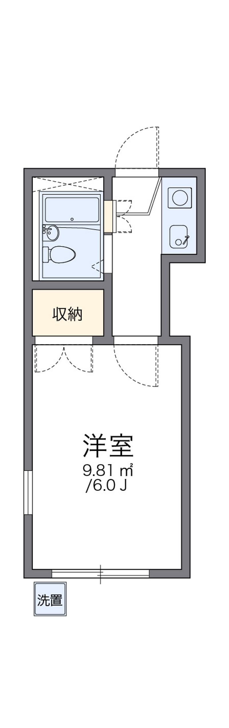 レオパレス加古川第７ 間取り