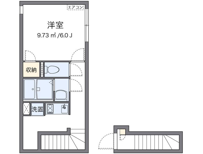 クレイノ久我山 間取図