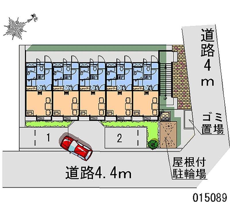 レオパレスｃｈｕＴＴｉ 月極駐車場