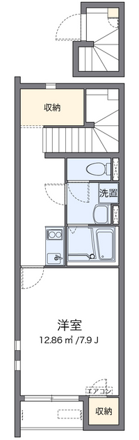 クレイノリラ 間取り図