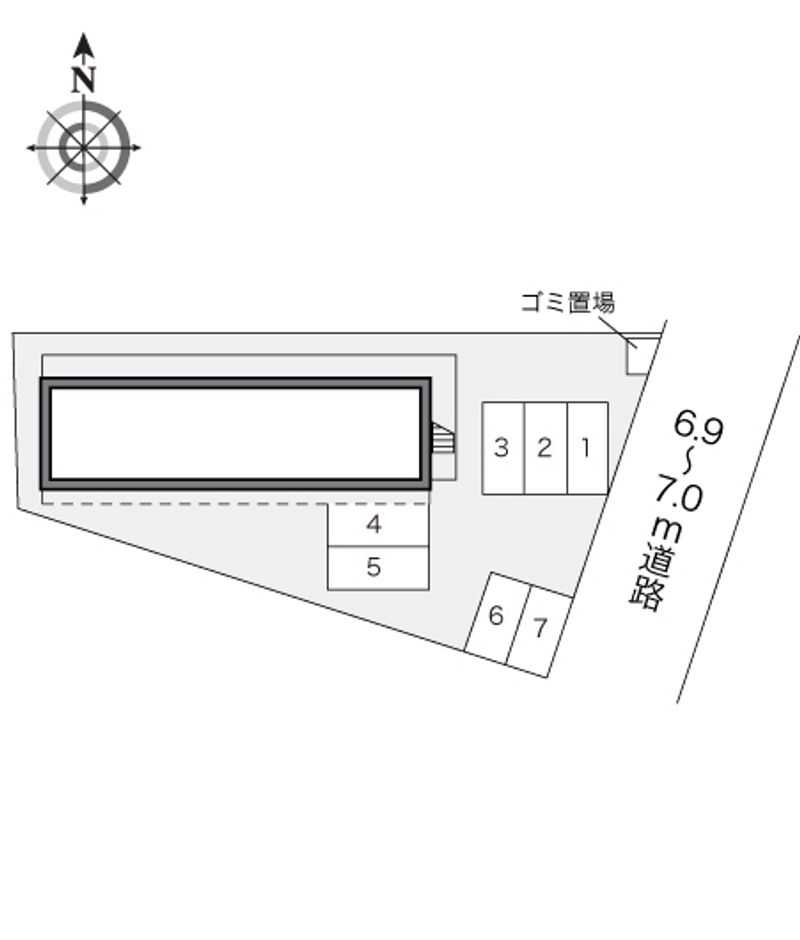 レオパレスサブマリン 配置図