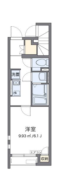 クレイノオステンド 間取り図