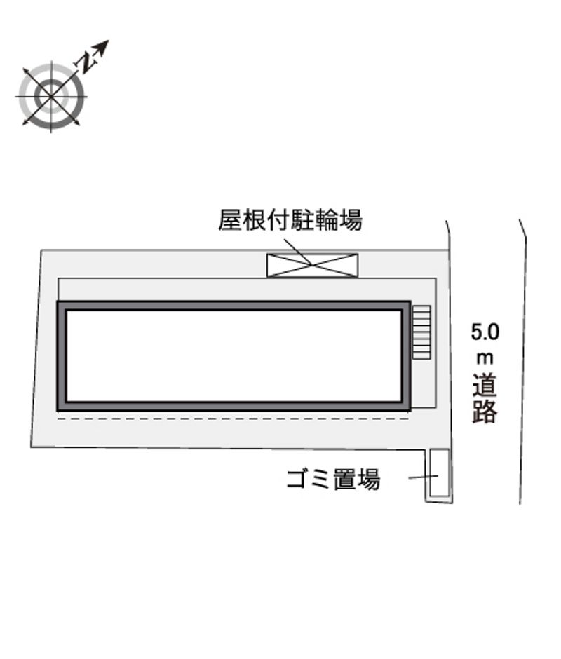 レオパレスＦｉｔ 配置図