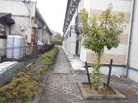レオパレスフイリス 庭