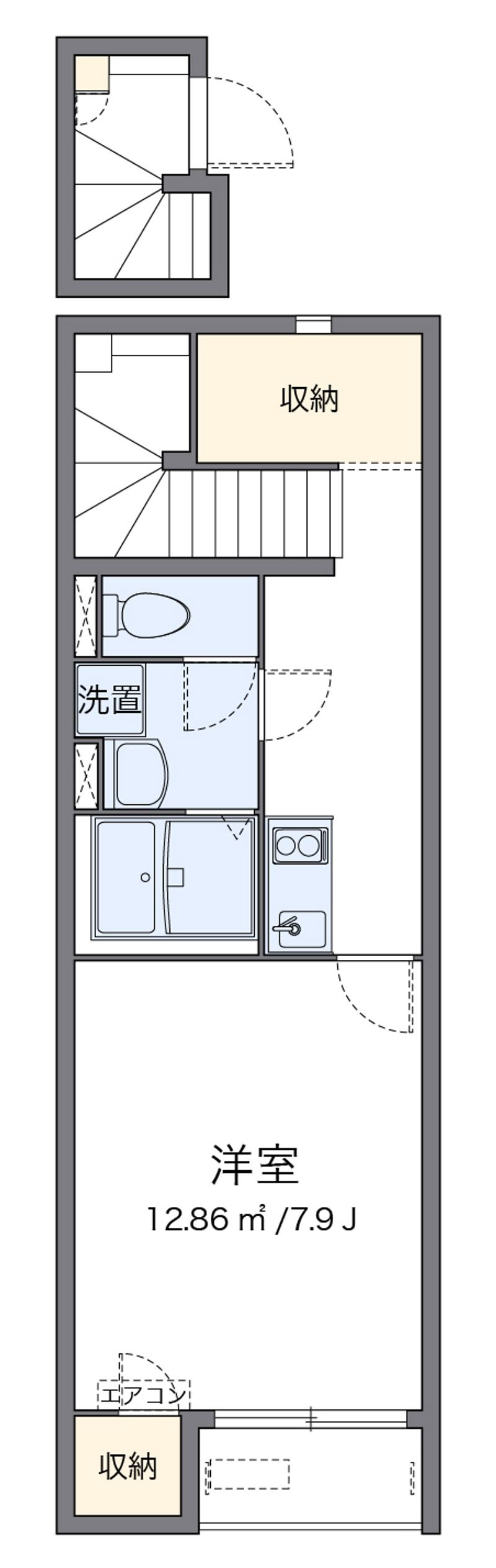 クレイノエトワール７０ 間取図