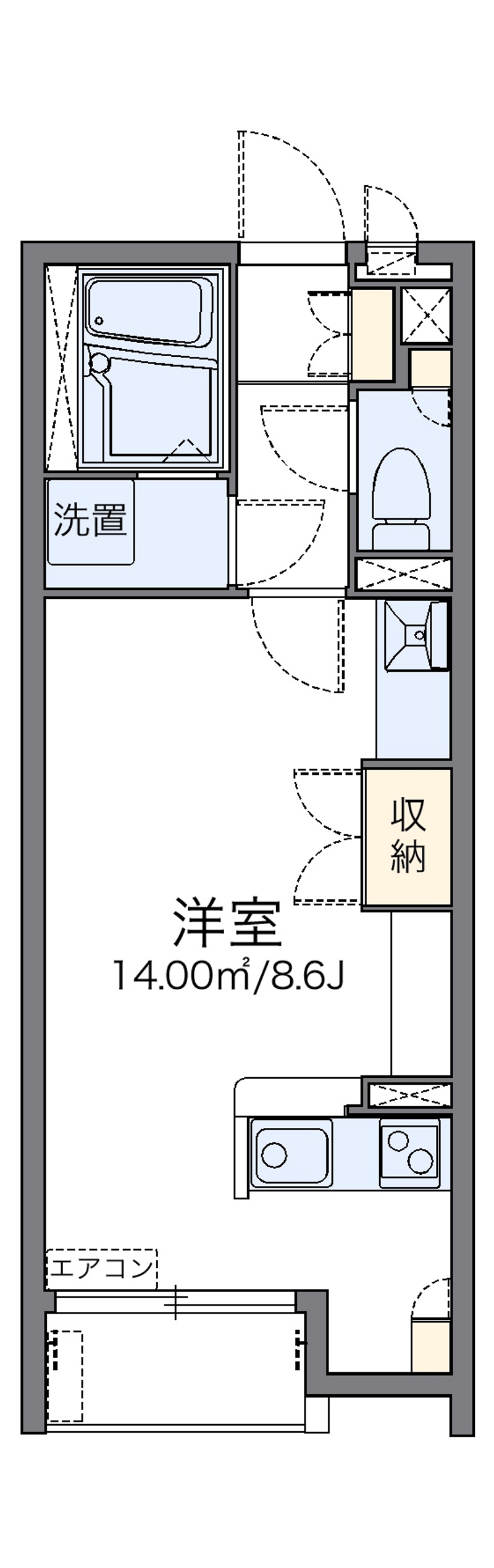 レオネクストジャルダン 間取り