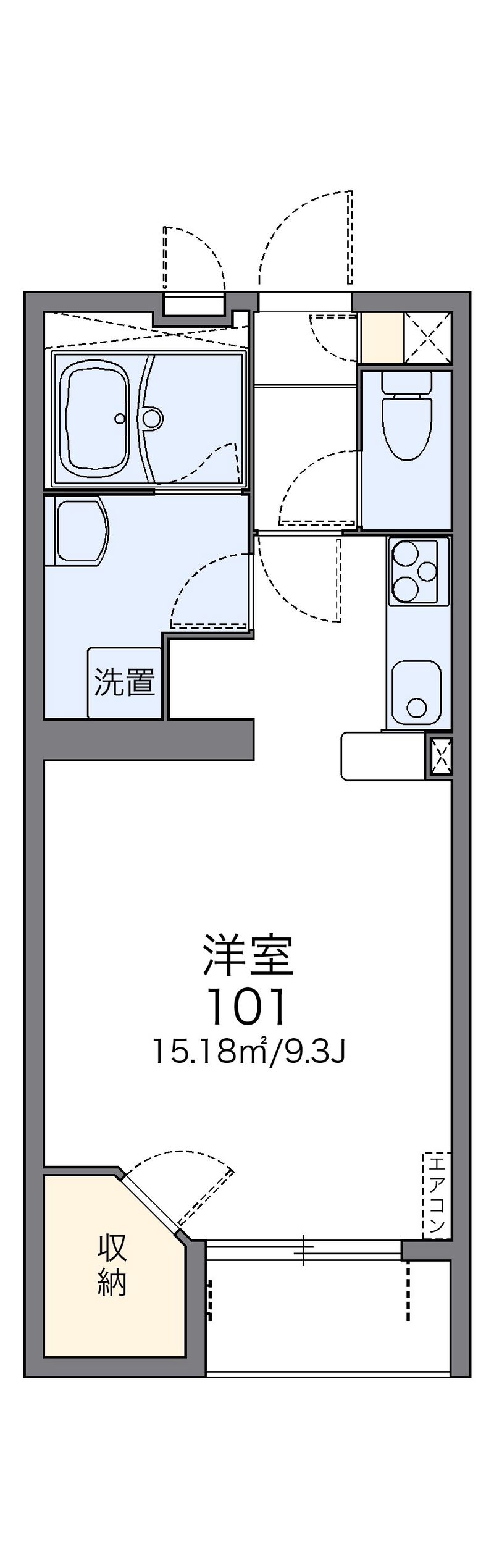 レオネクストネオ　レグルス 間取図