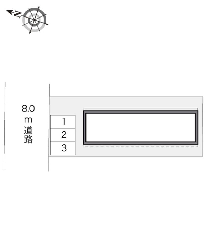 レオパレスパピーズスプリング 配置図