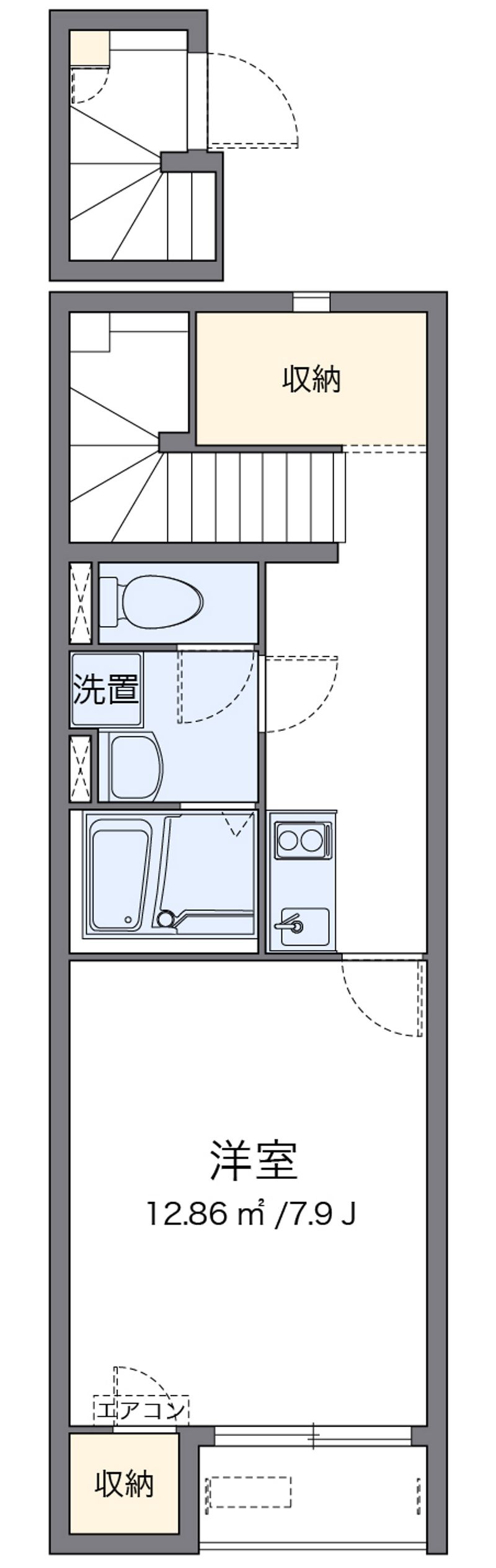 レオネクストコンフォールユウキ 間取図