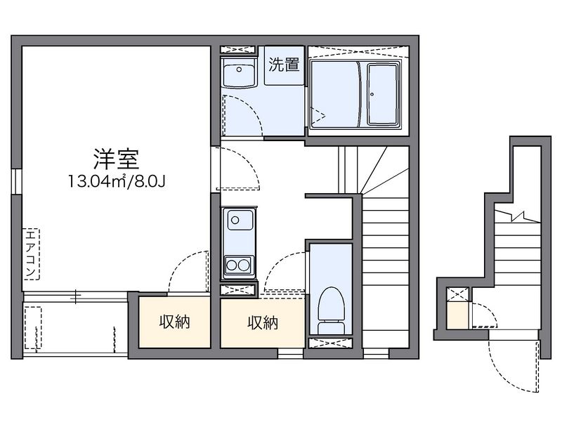 LEONEXT Kawahara 2 Floor plan