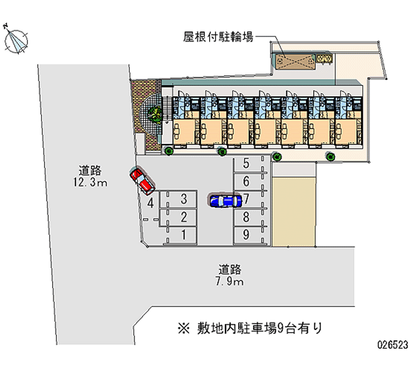 26523月租停車場