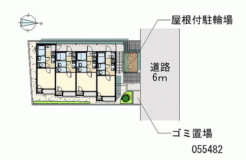 レオネクスト中田町 区画図