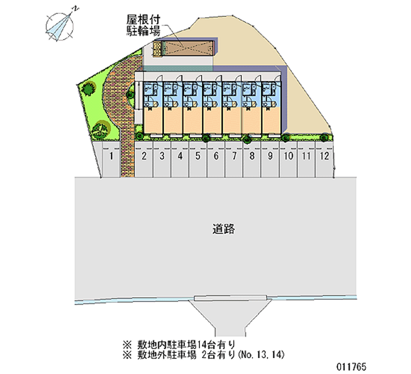 11765月租停車場